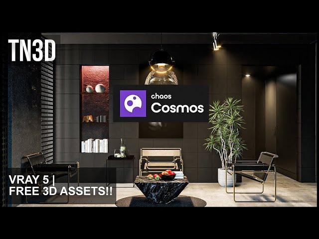 Vray 5 For Sketchup Free Models and Free HDRI | Chaos Cosmos