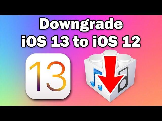 How to Downgrade iOS 13 Beta to iOS 12 on iPhone, iPod touch & iPad