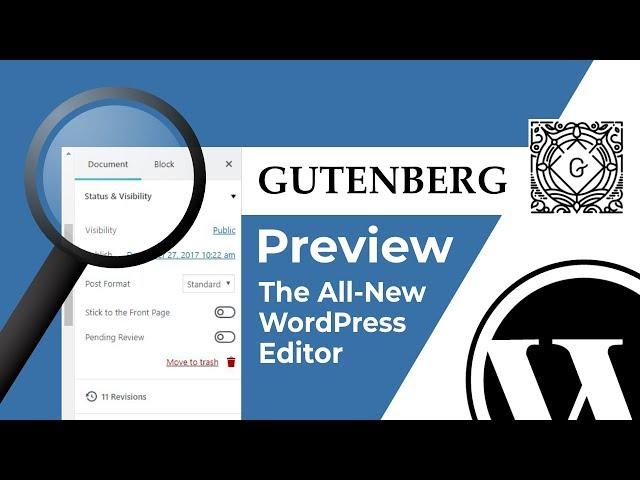 Gutenberg Demo: The NEW EDITOR Experience In WordPress 5.0