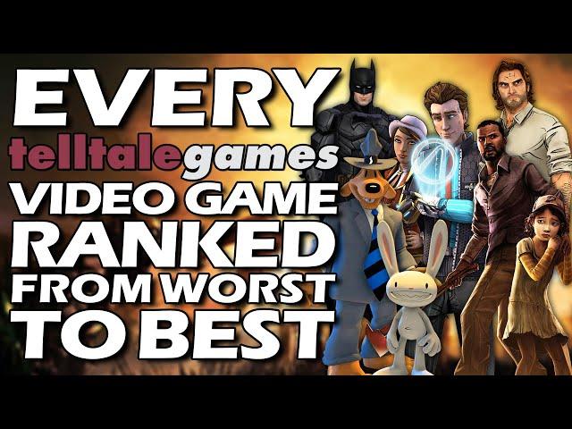 Every Telltale Games Video Game Ranked From WORST to BEST