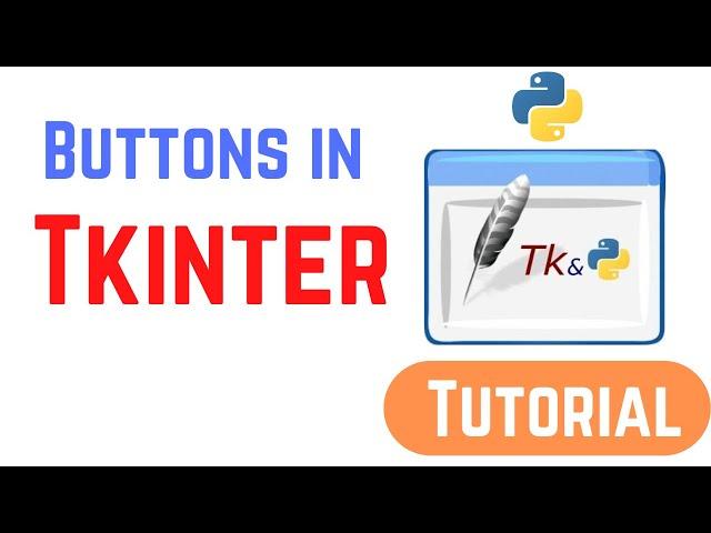 Tkinter Tutorial For Beginners - Buttons in Tkinter