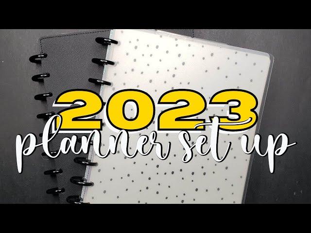 MY 2023 HAPPY PLANNER SET UP | FRANKENPLANNER |CATCHALL & LIFE PLANNER