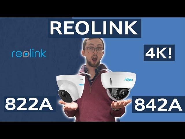 Reolink 4k range - Unboxing, Setup and Review - RLC-822A & RLC 842A