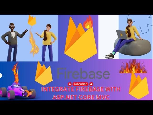 How to Integrate Firebase in ASP NET Core MVC  NET 8.0|| Integrate ASP.NET CORE MVC with FIREBASE