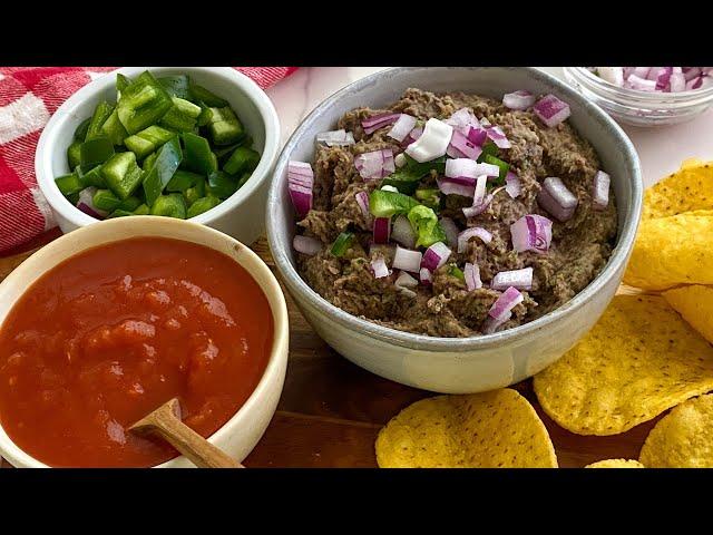 Spicy Black Bean Dip Recipe