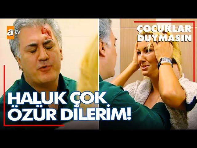 Meltem, Haluk'un kafasını yardı! - Çocuklar Duymasın 15. Bölüm