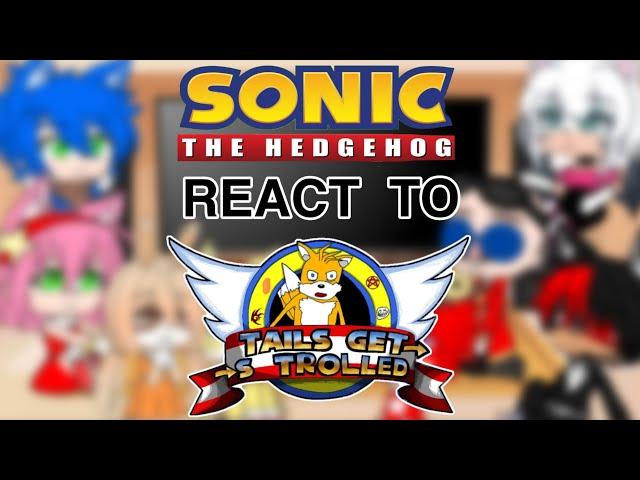 Sonic Characters React To Friday Night Funkin VS Tails Gets Trolled // GCRV //