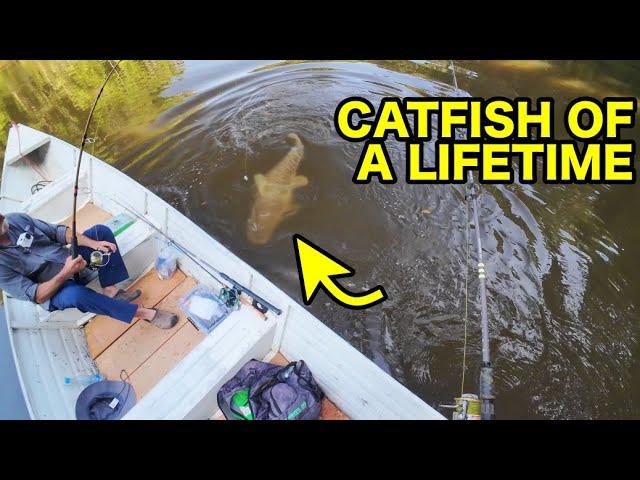 STRANGE MONSTER CATFISH caught DEEP IN THE JUNGLE!!