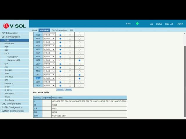 How to Create LACP and Port Channel In VSOL GPON OLT Dual Uplink