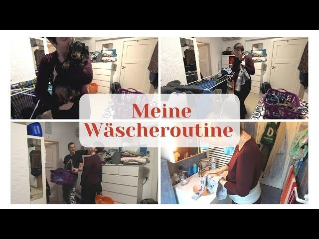 Meine Wäscheroutine | Wäsche sortieren, waschen und falten | Flecken entfernen