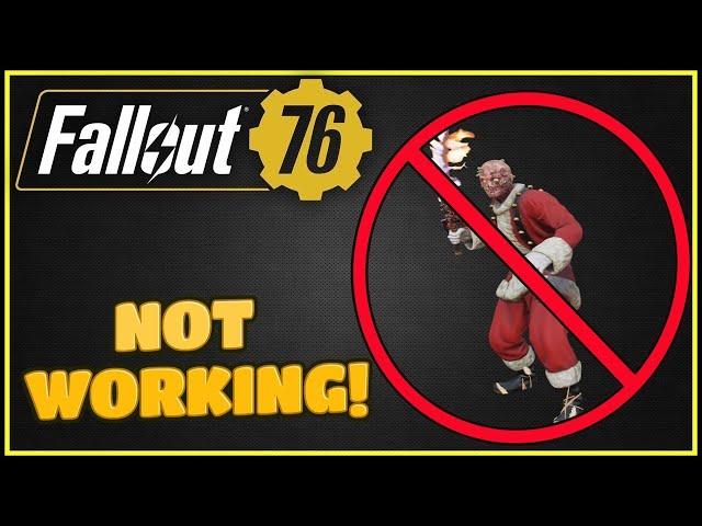 Holiday Scorched Are Broken - Fallout 76