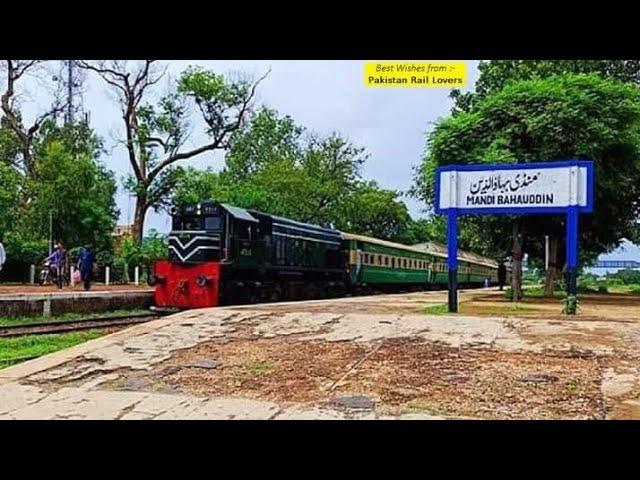 Railway stationof Mandi bhauddin Vlog with Mudasser ali Warraich