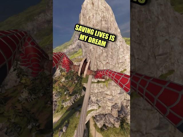 Spider-Man VR ZIPLINE 2025 #vr #virtualreality #spiderman #gaming