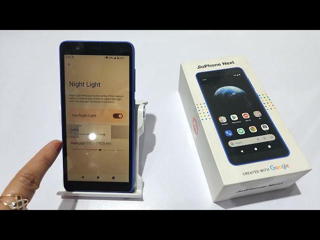 How to enable Night Light in jio phone next | Eye Protection setting, Blue Light Filter kaise Lagaye