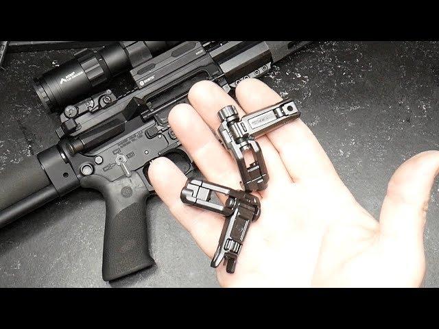 Magpul MBUS Pro Offset Flip-Up Backup Sights!  For That CQB in Your Life