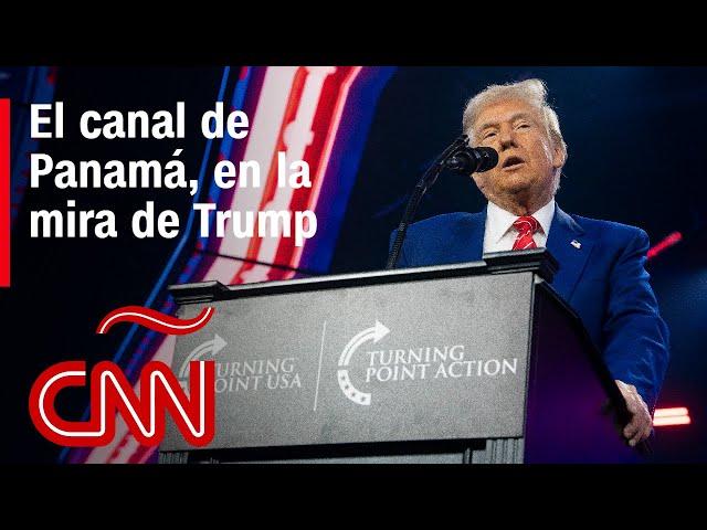 Trump y su insinuación sobre recuperar el canal de Panamá