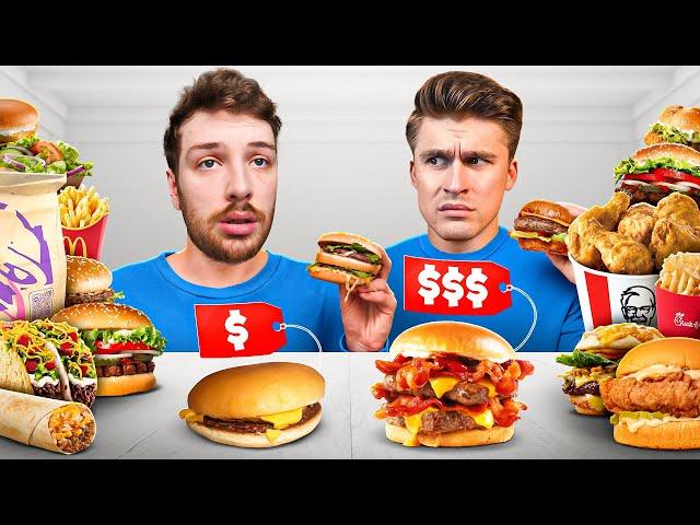 Cheap vs. Expensive Fast Food with Ludwig