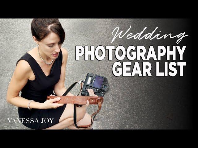 Wedding Photography: What to Bring to a Wedding | What's in My Bag (Gear List)