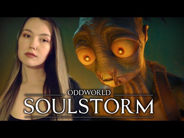  ODDWORLD SOULSTORM - ФИНАЛ (4)  Обзор и Полное прохождение на русском Стрим