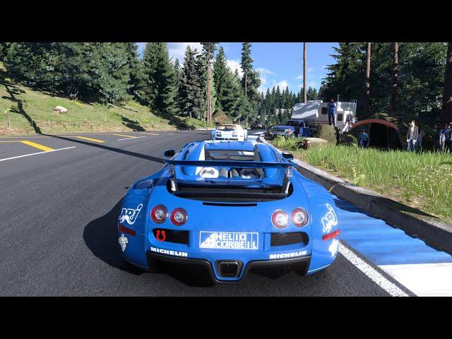 Gran Turismo 7 | Daily Race B | Trial Mountain Circuit | Bugatti Veyron Group 4