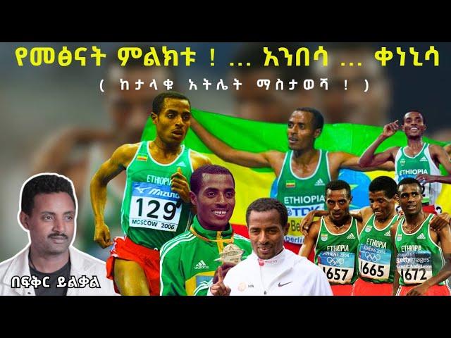 የመፅናት ምልክቱ ! ... አንበሳ ... ቀነኒሳ( ከታላቁ አትሌት ማስታወሻ ! ) Fikir Yilkal Tribune Sport