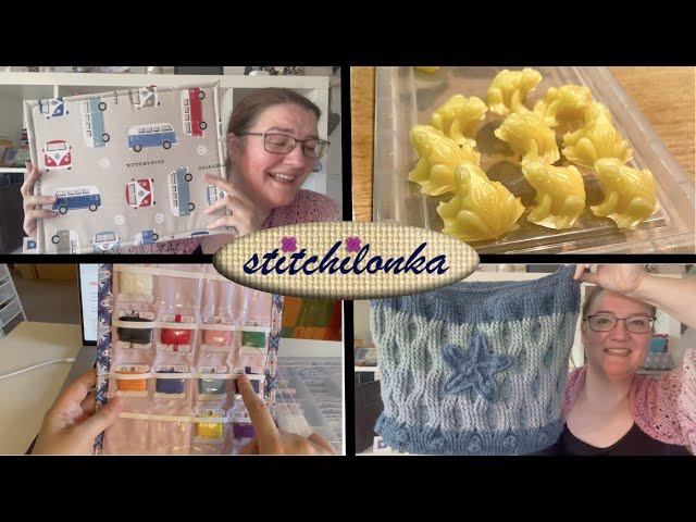 Stickliebe#22 - WIP Parade, Gewinner, Kit-Organisation, Shop-, Häkel- und Life-Update