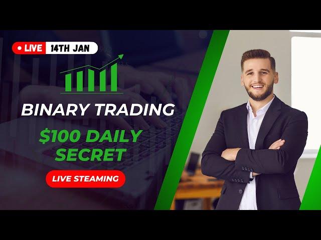 Binary Trading Live Quotex Secret Strategy | $100 to $1,00,000 Live Challenge