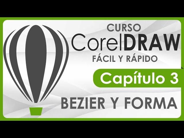 Curso CorelDRAW - Capitulo 3, Herramientas Bezier y Forma (Pluma)