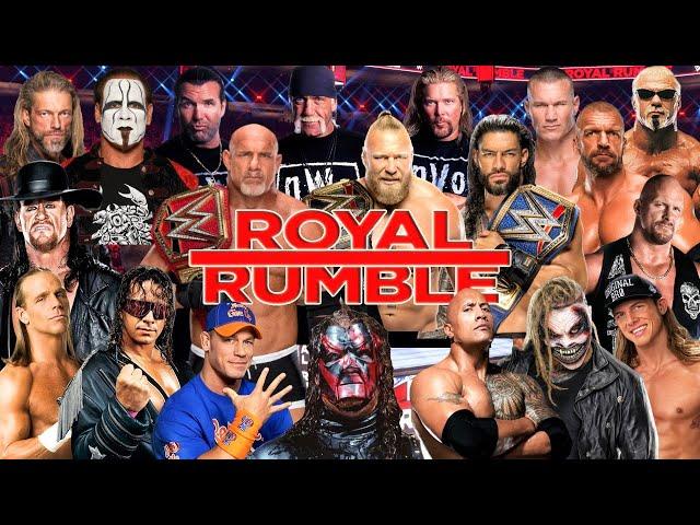 20-Man Royal Rumble - Legends and All Stars | WWE 2K22 | 4K