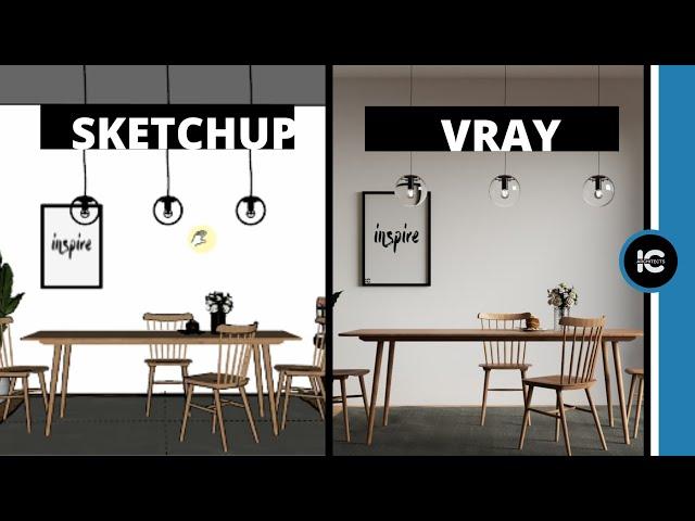 How to render an interior scene - Vray Next for SketchUp