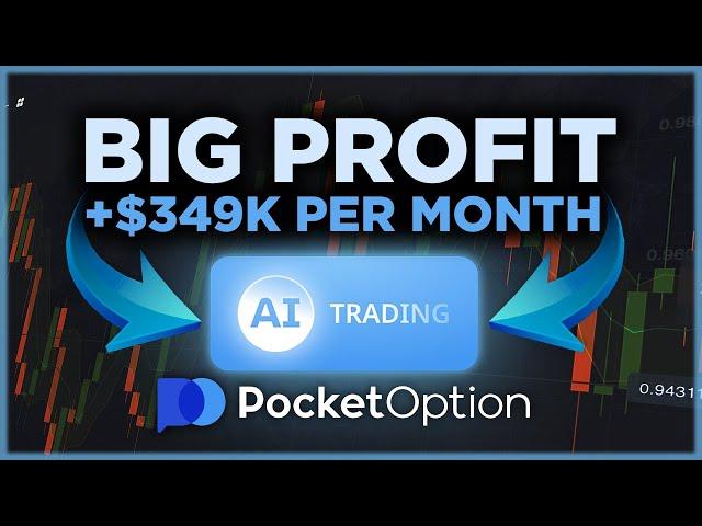 BIG PROFIT WITH FREE AI TRADING POCKET OPTION | TRADING BOT STOCK OTC | BEST TRADING STRATEGY FREE