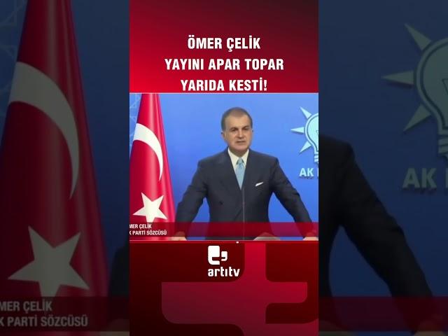 YAYINI TERK ETTİ! Ömer Çelik: Arkadaşlar bir ara vermemiz lazım