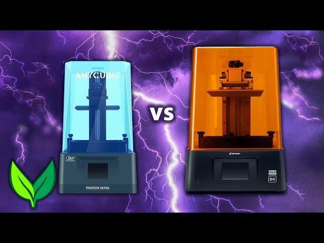 Anycubic Photon Ultra vs Phrozen Sonic Mini 8K - 3D resin printer comparison by VOGMAN