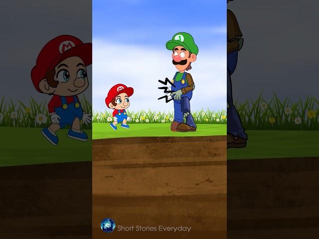 Help Mario  Choose Hell Or Heaven For Zombie Luigi  #shorts #tiktok #Story #viral