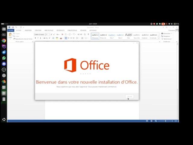 How to Install Microsoft Office on Ubuntu 24.04 (2024)