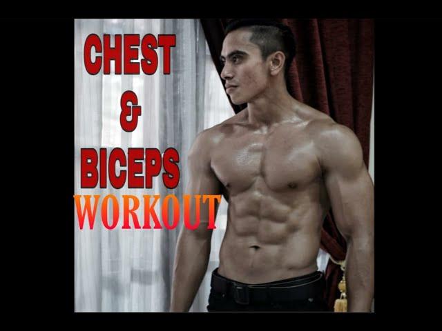 CARA LATIHAN CHEST & BICEPS with Rezky Dregd