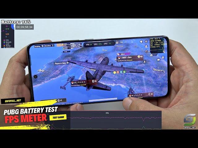 Oppo Reno10 Pro test game PUBG Mobile