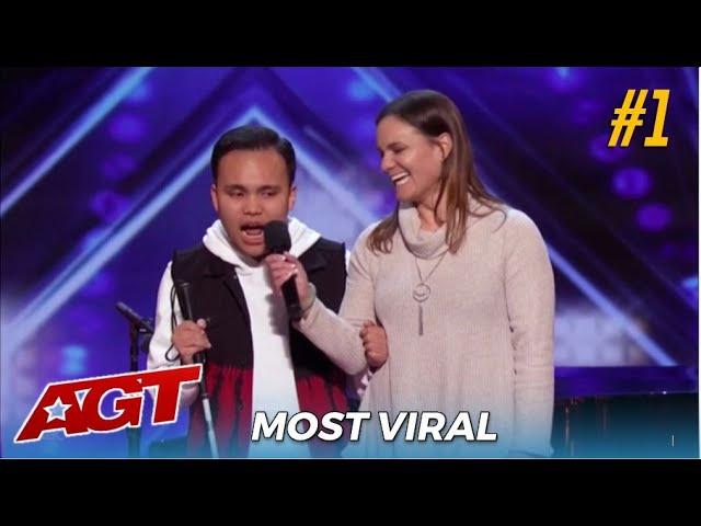 #1 Most Viral Audition: Kodi Lee The Blind Autistic Singer and Gabrielle Union's Golden Buzzer