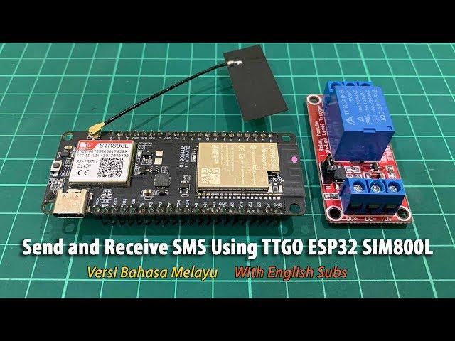 Send and Receive SMS Using TTGO ESP32 SIM800L [BM]