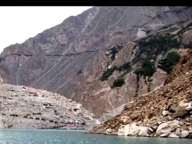 Blockage of Hunza river: The karakoram higtway