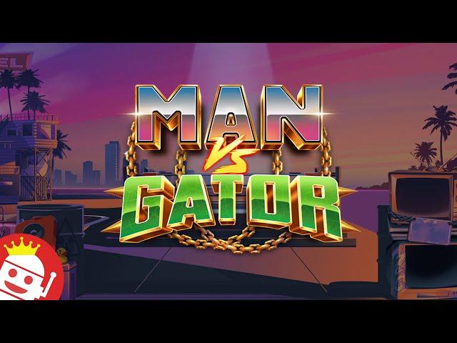  MAN vs GATOR (ELK STUDIOS)  NEW SLOT! 10,000x MAX WIN POTENTIAL 