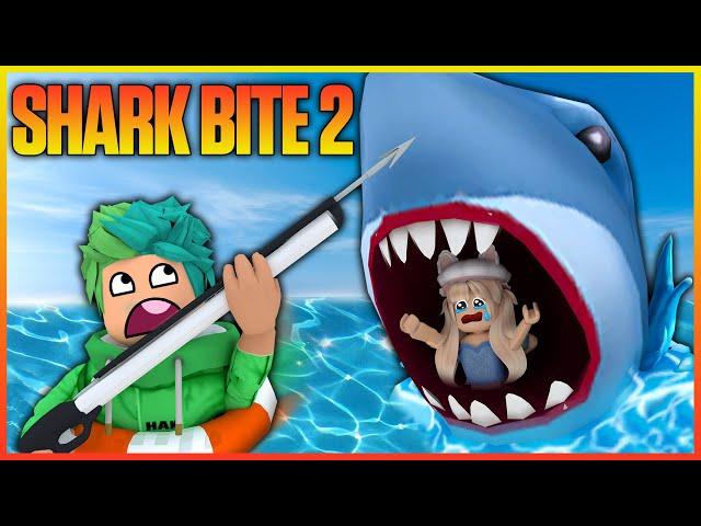 KORKUNÇ KÖPEK BALIĞI GERİ DÖNDÜ YOUTUBERLARI YEDİ | SHARK BİTE 2 ROBLOX | HAN KRAL EKİP