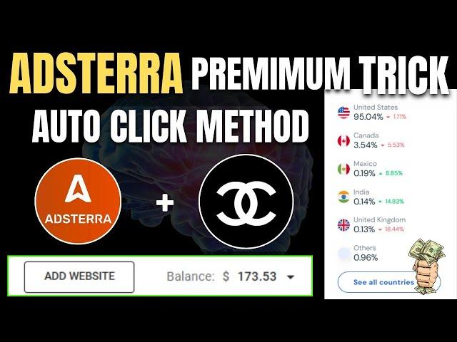 Adsterra Earning Trick | Adsterra High CPM Course | Adsterra Loading Method |