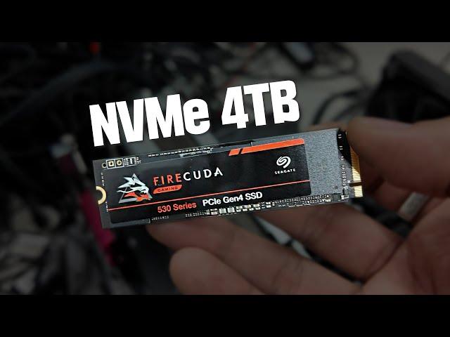 귀찮으면 망해야지 ㅋㅋ M.2 NVMe SSD 4TB 드디어 설치 (+감가 50%)