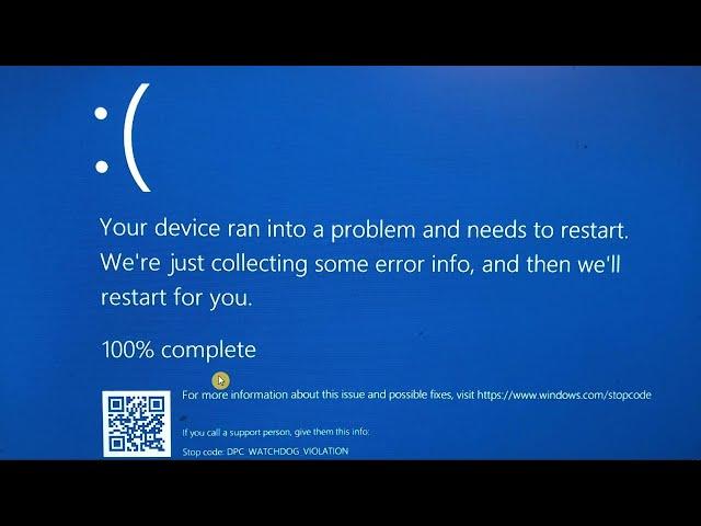 How To Fix DPC_Watchdog Violation Windows 10 Latest Methods (2022)