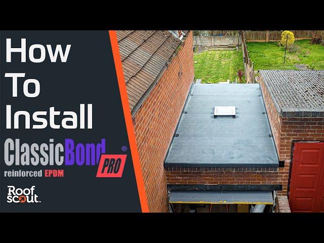 How To Install A Premium EPDM Rubber Roof On A House Extension Roof