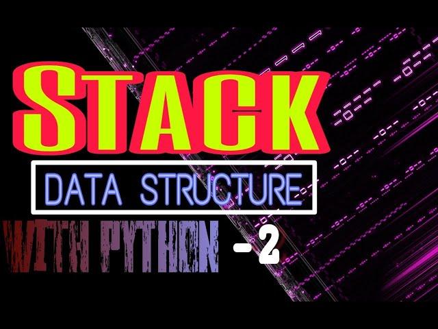 stack data structure in python | data structure | python