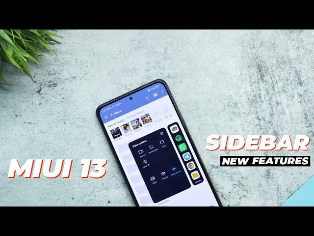 Miui 13 New SideBar Features On Any Xiaomi Device | Miui 13.5 Sidebar On Miui