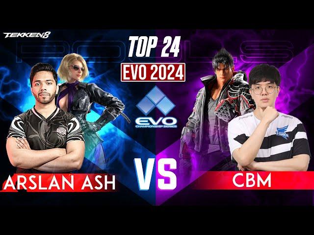 Arslan Ash (Nina) VS CBM (Jin) - TOP 24 - EVO USA 2024