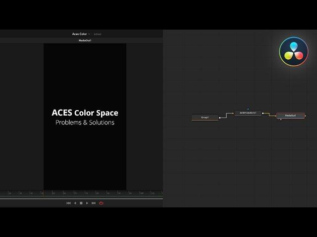 ACES color space and DaVinci Resolve Fusion. Problems and Solutions.